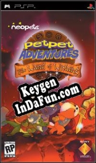 Registration key for game  Neopets Petpet Adventures: The Wand of Wishing