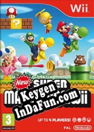 Registration key for game  New Super Mario Bros. Wii