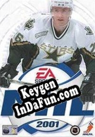 Key for game NHL 2001