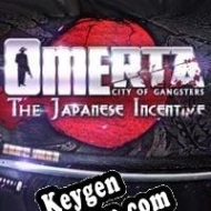 Omerta: City of Gangsters The Japanese Incentive activation key