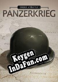 Registration key for game  Order of Battle: Panzerkrieg