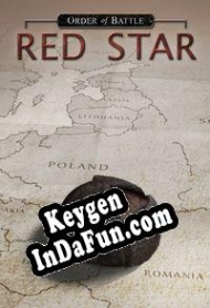 Registration key for game  Order of Battle: Red Star