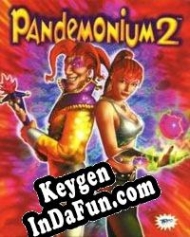 Registration key for game  Pandemonium 2