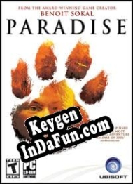 Registration key for game  Paradise