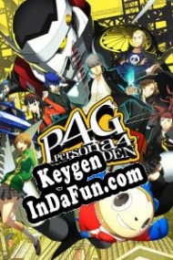 Registration key for game  Persona 4 Golden