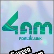 Registration key for game  PixelJunk 4am