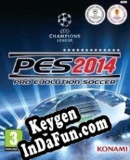 Registration key for game  Pro Evolution Soccer 2014