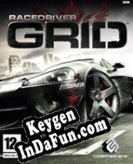 CD Key generator for  Race Driver: GRID