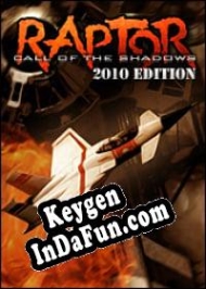 Registration key for game  Raptor: Call of the Shadows 2010 Edition