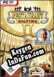 Activation key for Restaurant Empire 2