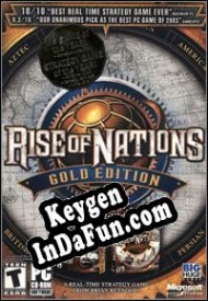 Rise of Nations: Gold Edition license keys generator