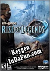 CD Key generator for  Rise of Nations: Rise of Legends
