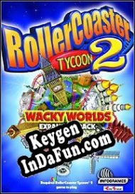 Key generator (keygen)  RollerCoaster Tycoon II: Wacky Worlds