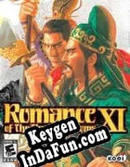 CD Key generator for  Romance of the Three Kingdoms XI