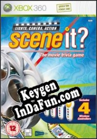 Activation key for Scene It? Lights, Camera, Action