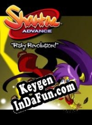 Registration key for game  Shantae Advance: Risky Revolution