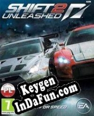 CD Key generator for  Shift 2: Unleashed