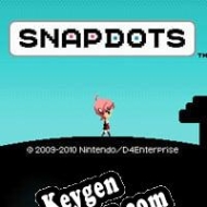 Registration key for game  Snapdots