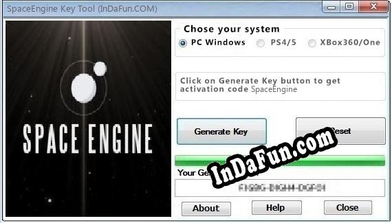 SpaceEngine key for free