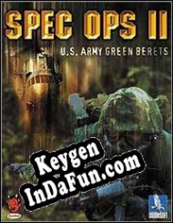 Registration key for game  Spec Ops 2: Green Berets