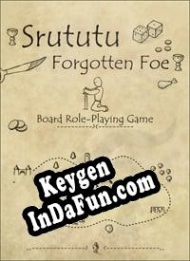 Registration key for game  Srututu: Forgotten Foe