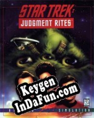 Key generator (keygen)  Star Trek: Judgment Rites