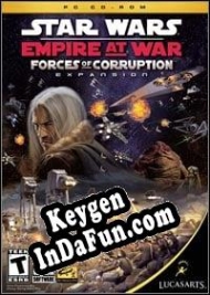 Key for game Star Wars: Empire at War Forces of Corruption