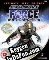 Registration key for game  Star Wars: The Force Unleashed Ultimate Sith Edition