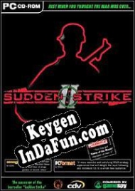 Registration key for game  Sudden Strike 2