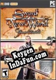 Registration key for game  Sword of the New World