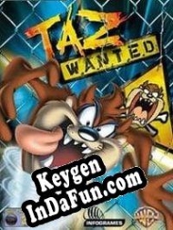 Registration key for game  Taz Wanted