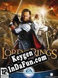 Registration key for game  The Lord of the Rings: The Return of the King