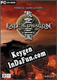 Registration key for game  Three Kingdoms: Fate of the Dragon