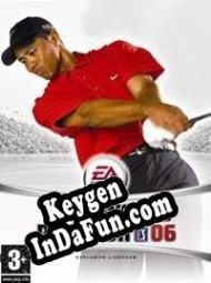 Key generator (keygen)  Tiger Woods PGA Tour 06