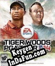 Registration key for game  Tiger Woods PGA Tour 14