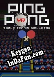VR Ping Pong CD Key generator