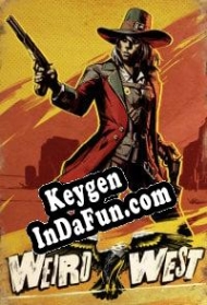 Registration key for game  Weird West