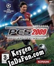 Key generator (keygen)  Winning Eleven: Pro Evolution Soccer 2009