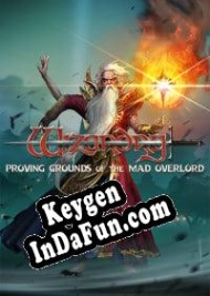 Registration key for game  Wizardry: Proving Grounds of the Mad Overlord