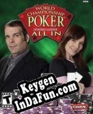 CD Key generator for  World Championship Poker Featuring Howard Lederer: All In