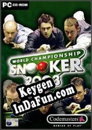World Championship Snooker 2003 key generator