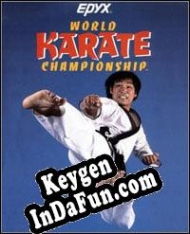 World Karate Championship key generator