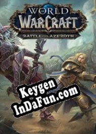 Registration key for game  World of Warcraft: Battle for Azeroth