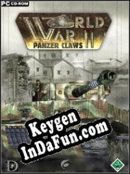 Registration key for game  World War II: Panzer Claws II