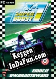 Registration key for game  X-1 Super Boost
