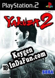 Registration key for game  Yakuza 2