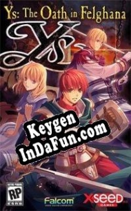 Free key for Ys: The Oath in Felghana