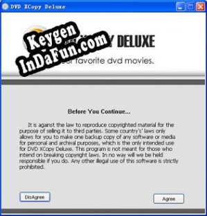 1st DVD XCopy Deluxe Pro key free