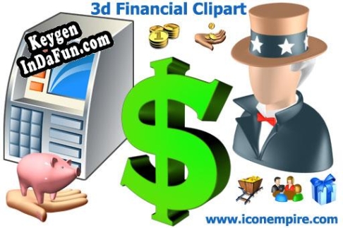 3d Financial Clipart serial number generator