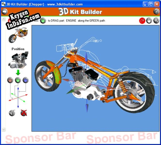 3D Kit Builder (Chopper) Key generator